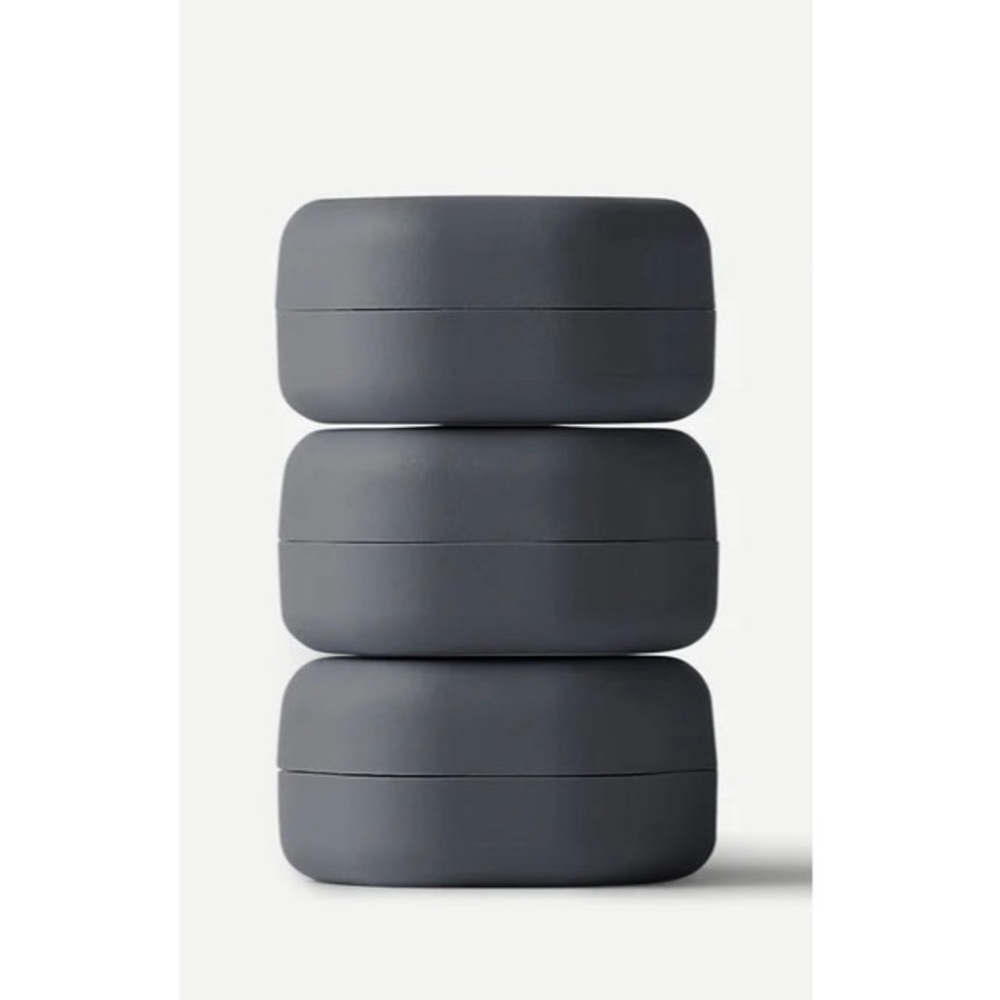 Sephora Dark Gray Stackable Skincare Jars